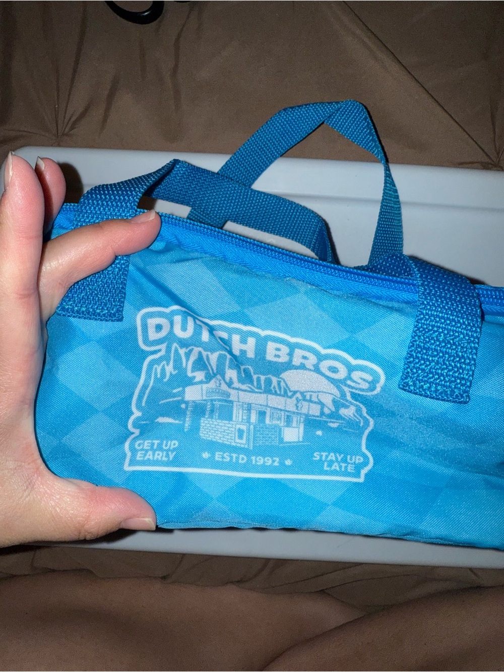 Dutch bros cooler